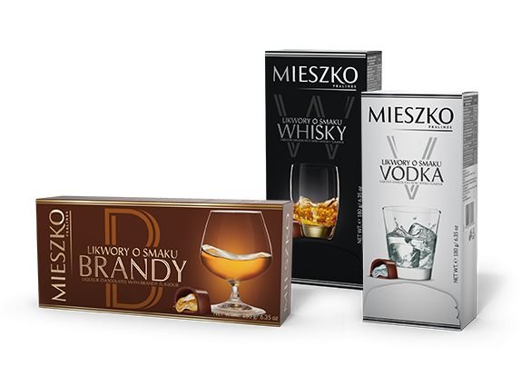 Mieszko bonbon alkoholos töltelékkel