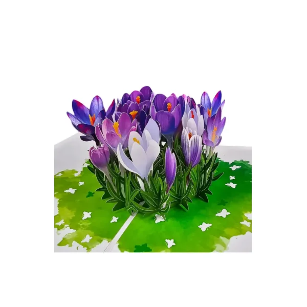 3D üdvözlőlap – Sáfrány