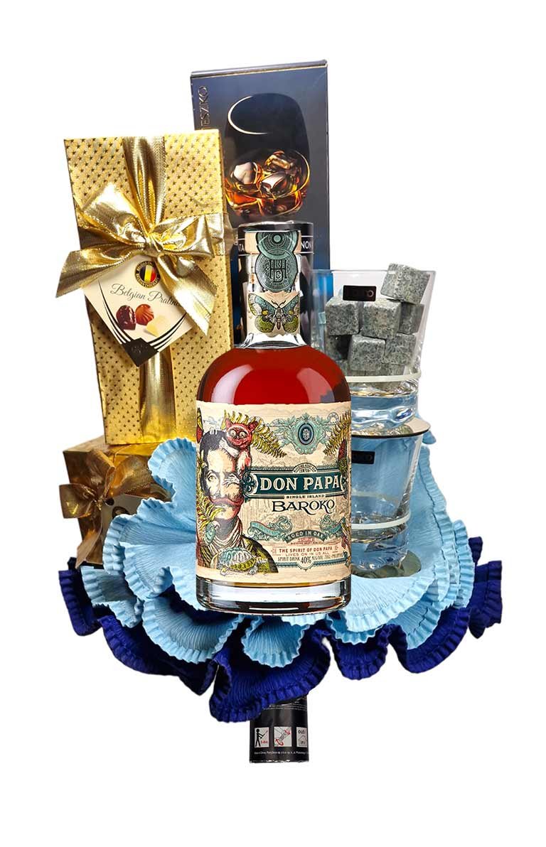 Ajándékcsokor – Don Papa Baroko