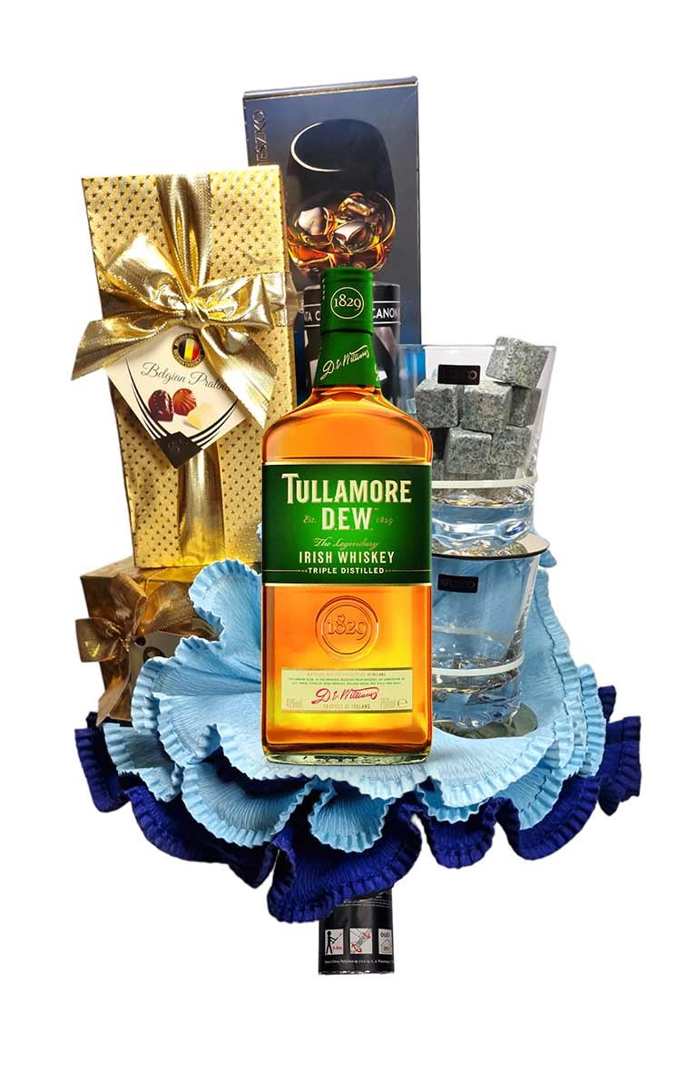 Ajándékcsokor – Tullamore Dew