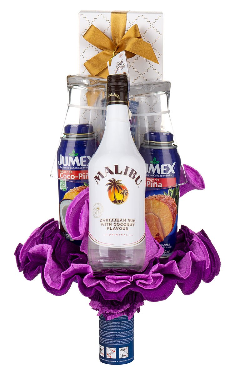 Ajándékcsokor – Malibu Piña Colada Cocktail Set