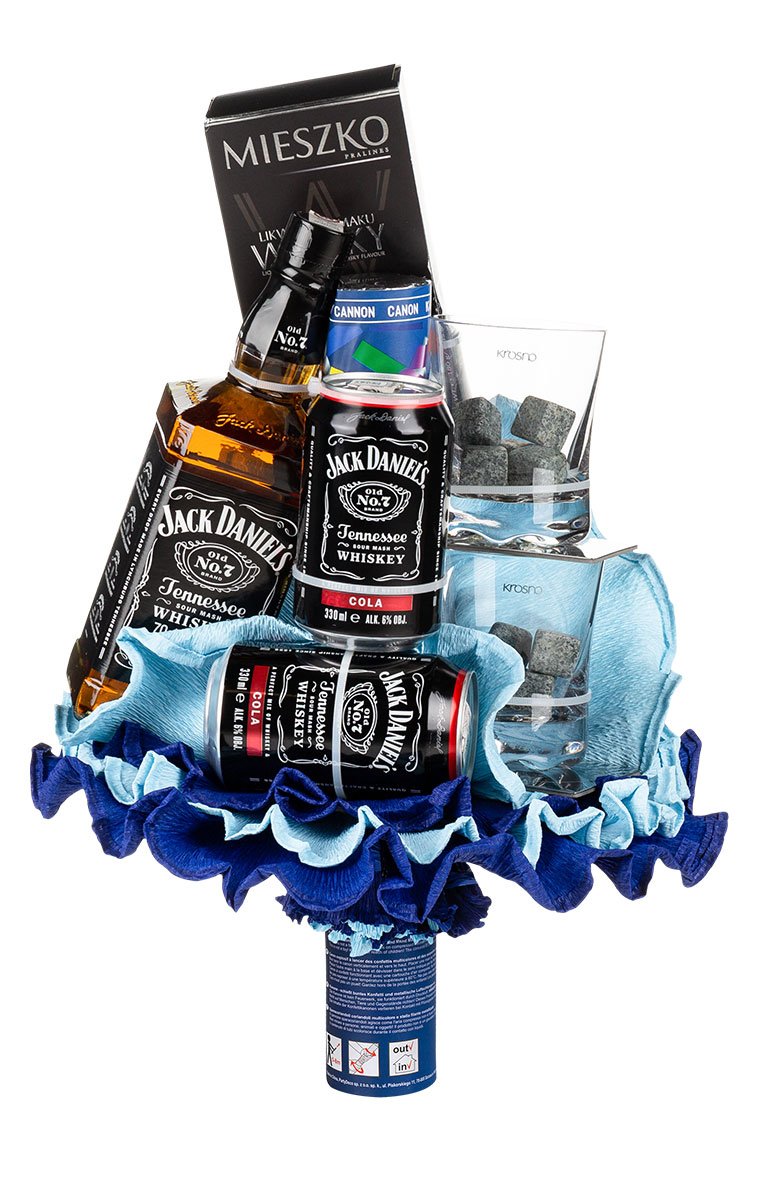 Ajándékcsokor – Jack Daniel's Set