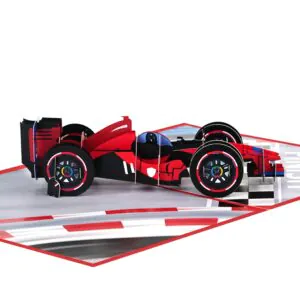 3D üdvözlőlap - Forma 1
