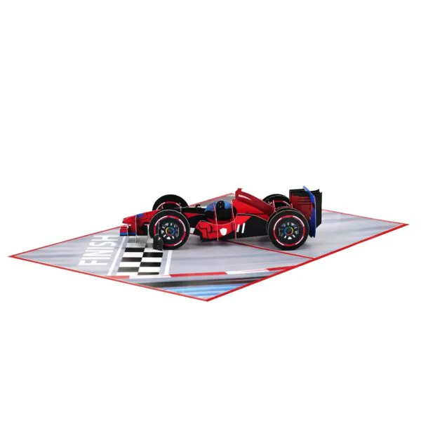 3D üdvözlőlap - Forma 1