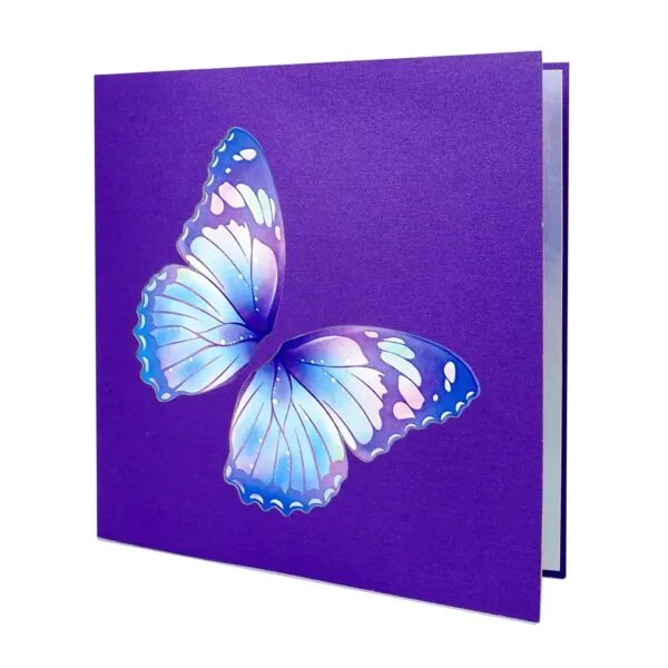 3D üdvözlőlap - Varázspillangók