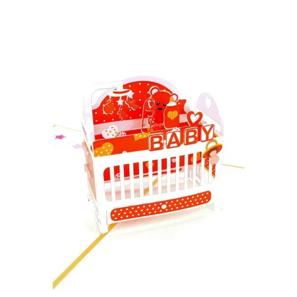 3D üdvözlőlap - Babaágy
