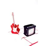 3D üdvözlőlap - Gitár