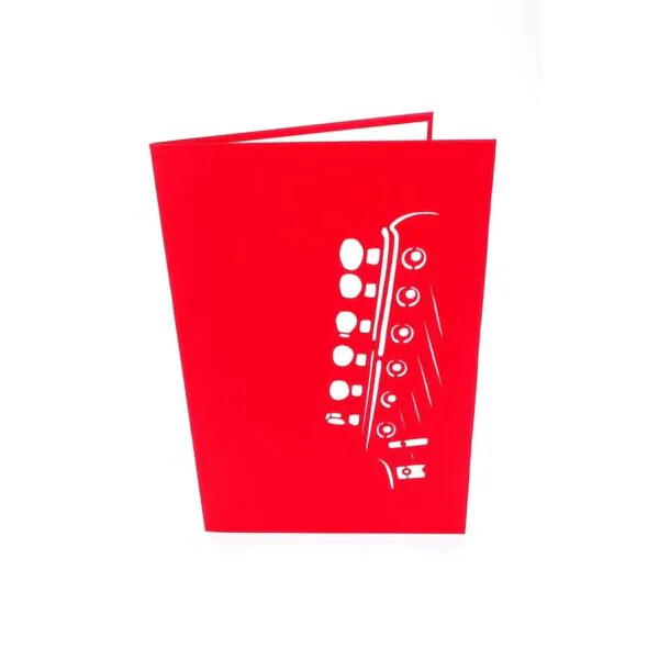 3D üdvözlőlap - Gitár
