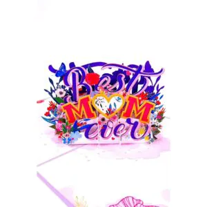 3D üdvözlőlap - A világ legjobb anyukája