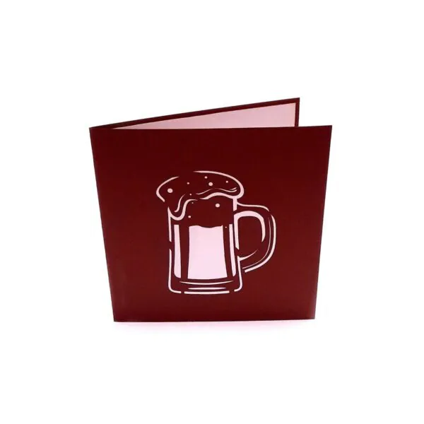 3D üdvözlőlap - Sör