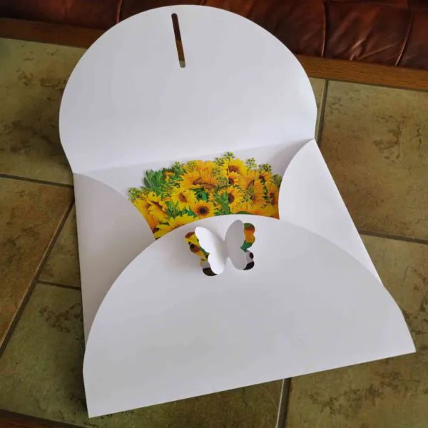 3D csokor - Napraforgók