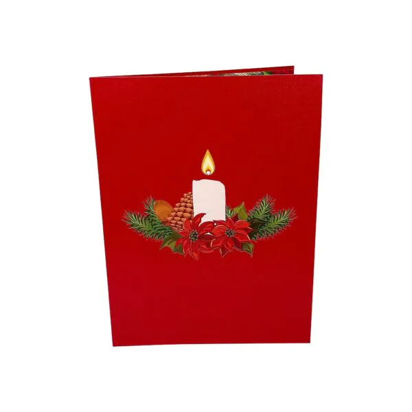 adventni_venec_front.jpg 3D üdvözlőlap - Adventi koszorú