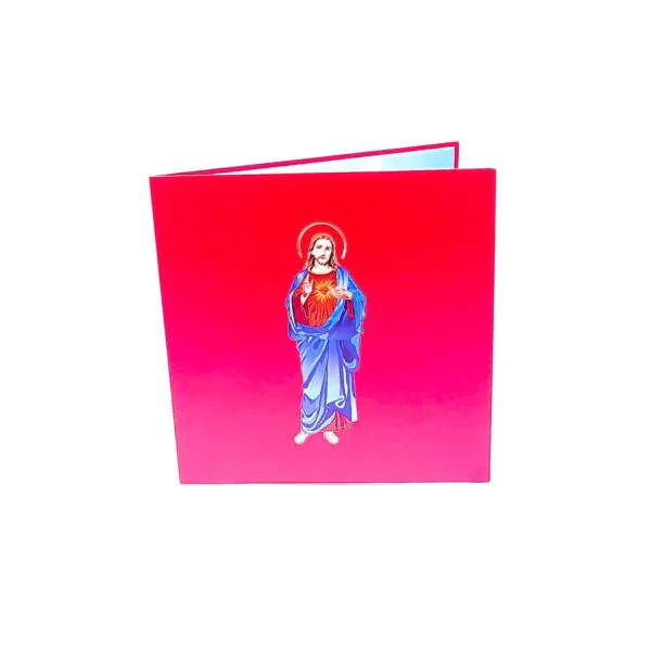 3D üdvözlőlap - Jézus Krisztus