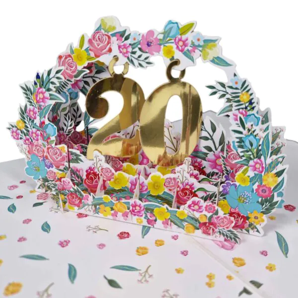 3D üdvözlőlap - 20-as szám