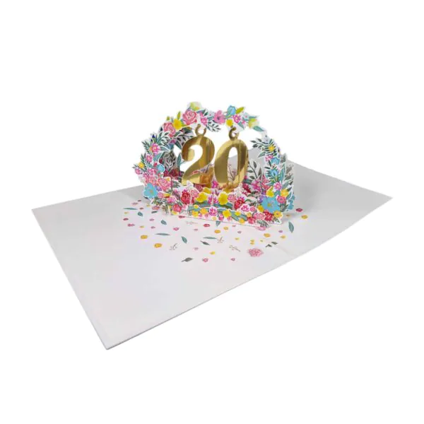 3D üdvözlőlap - 20-as szám