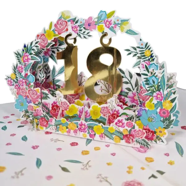 3D üdvözlőlap - 18-as szám