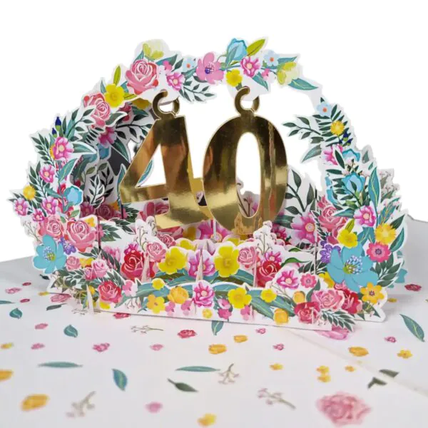 3D üdvözlőlap - 40-es szám