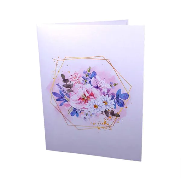 3D üdvözlőlap - 60-as szám