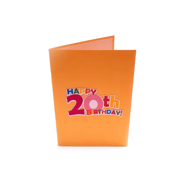 3D üdvözlőlap – 20