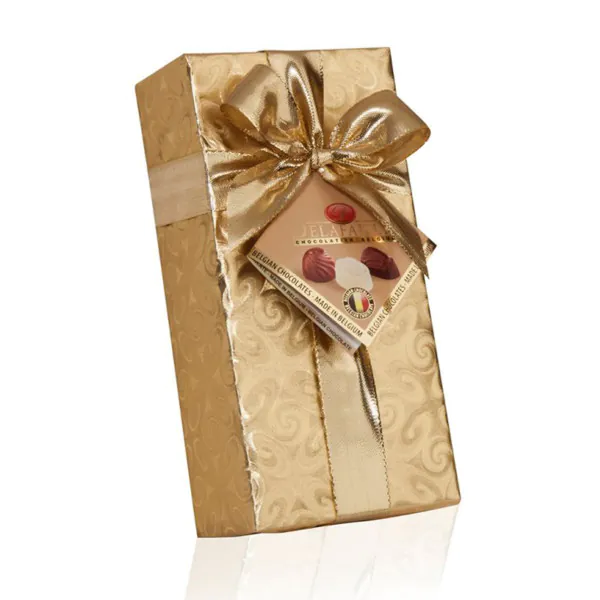 Belga töltött praliné – arany – 200 g