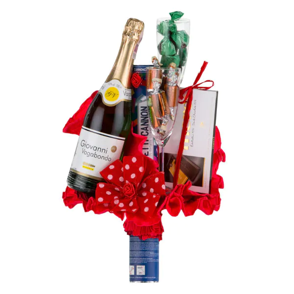 Ajándékcsokor – Champagne Set