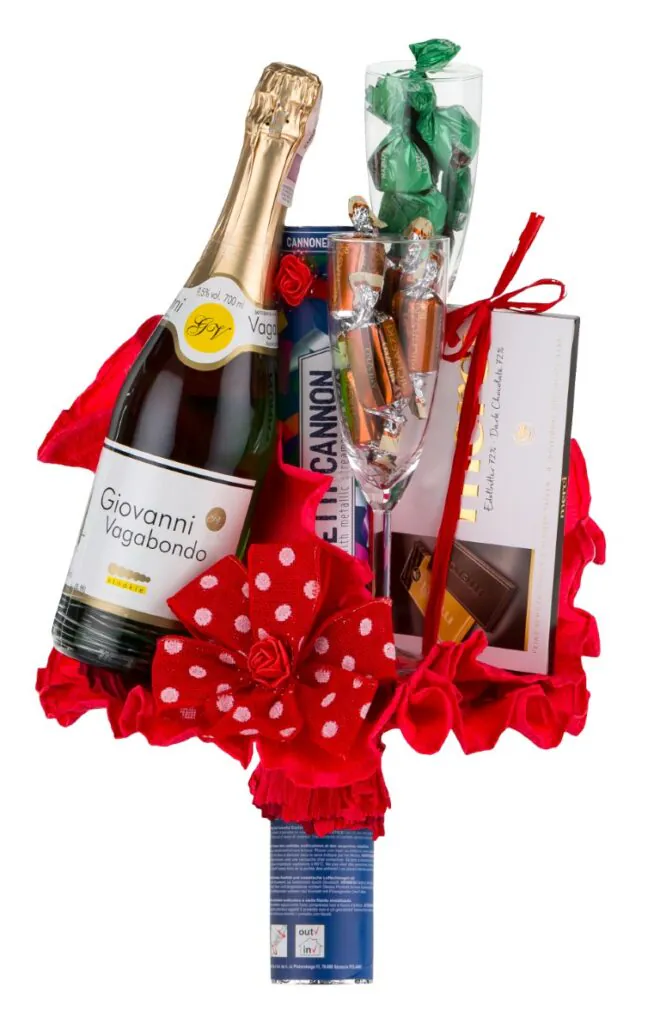 Champagne Set ajándékcsokor