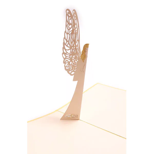 3D üdvözlőlap – Angyal