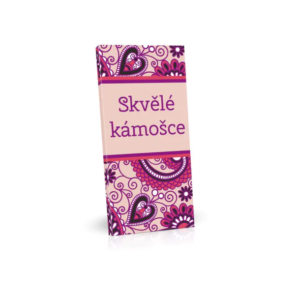Belga étcsokoládé – Egy szuper barátnőnek – 100 g