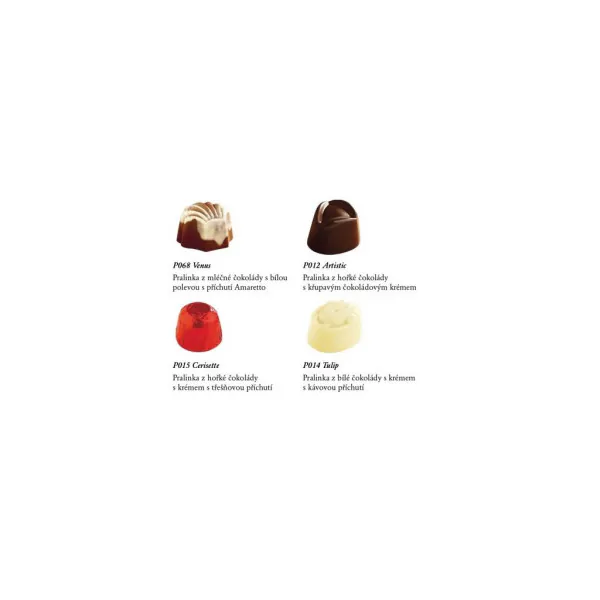 Belga töltött praliné – arany – 100 g