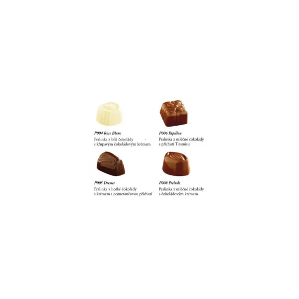 Belga töltött praliné – arany – 100 g