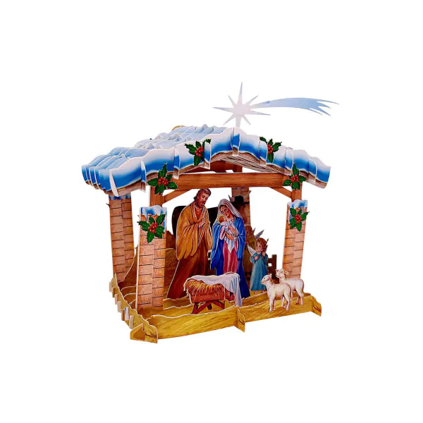 3D üdvözlőlap – Betlehem