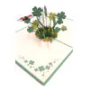 3D üdvözlőlap – Szerencsehozó lóherék