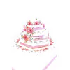 3D üdvözlőlap – Torta