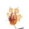 3D üdvözlőlap – Hibiszkusz cserépben