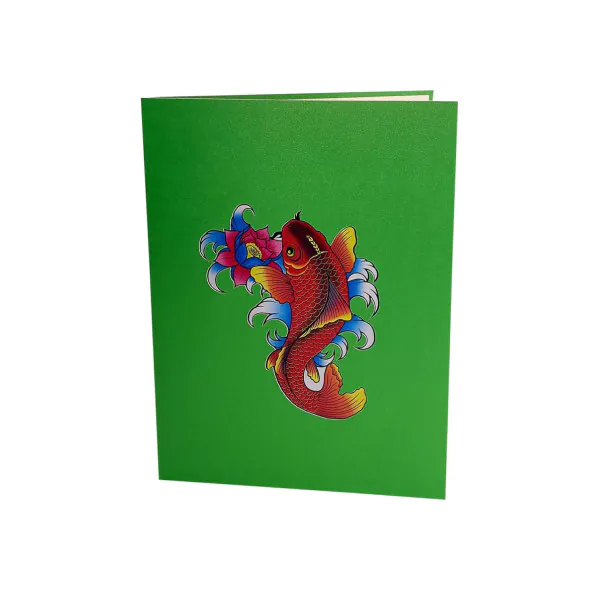 3D üdvözlőlap – Ponty