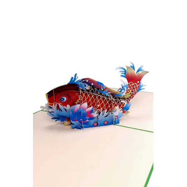 3D üdvözlőlap – Ponty