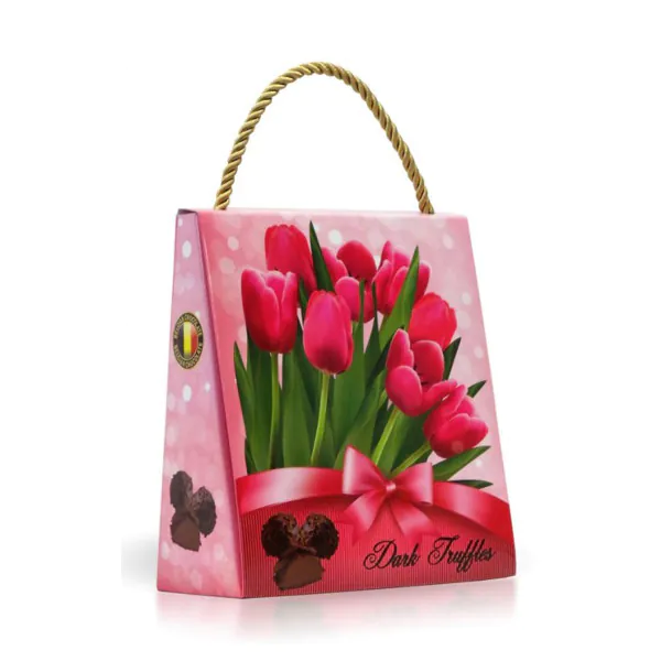 Étcsokoládé trüffel – Tulipánok – 250 g