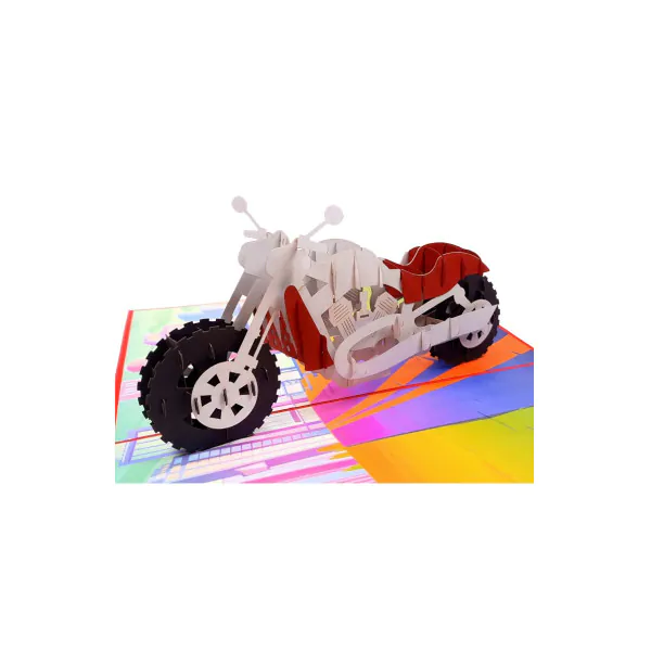 3D üdvözlőlap – Motor