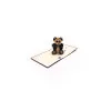 3D üdvözlőlap – Panda