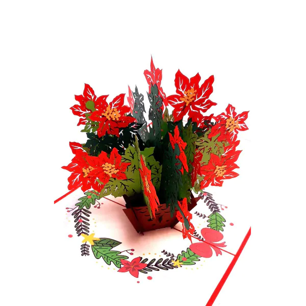 3D üdvözlőlap – Karácsonyi csillag
