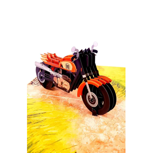 3D üdvözlőlap – Sportmotor