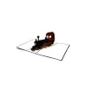 3D üdvözlőlap – Vonat
