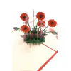 3D üdvözlőlap – Pipacs