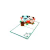 3D üdvözlőlap – Szerelmes koalák