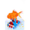 3D üdvözlőlap – Aranyhal